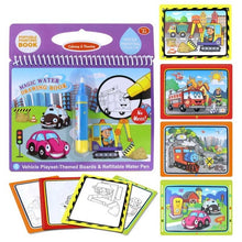 Load image into Gallery viewer, Magic Water Drawing & Coloring Book Doodle & Magic Pen