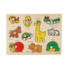 Load image into Gallery viewer, Wooden Puzzle Hand Grab Board Set