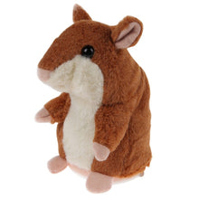 Load image into Gallery viewer, Children Talking Hamster Plush Toy Sound Record Speaking