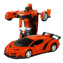 Load image into Gallery viewer, Electric RC Car Sports Car Shock Resistant Transformation Robot