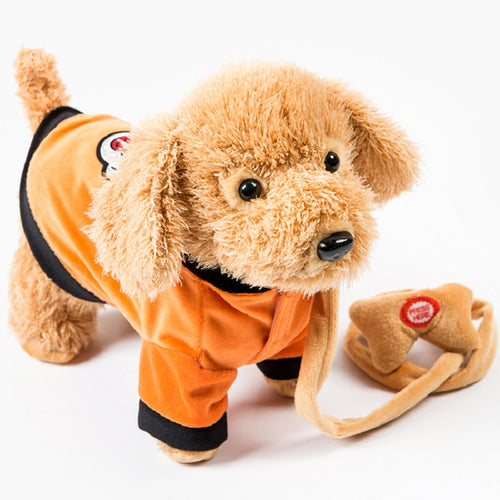 Electric Leash Dog Colorful  Teddy  Toy