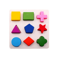 Load image into Gallery viewer, Wooden Math Puzzle Toys