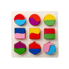 Load image into Gallery viewer, Wooden Math Puzzle Toys