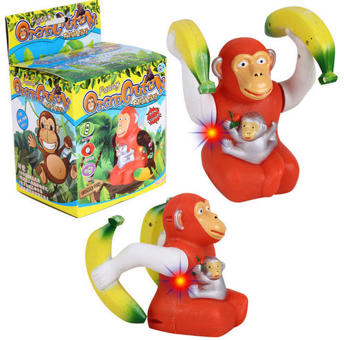 Tumbling Orangutan Toys 360 Degree Rotation Orangutan with Light and Music Flashing