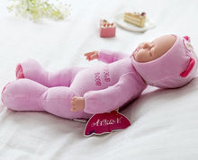 Load image into Gallery viewer, 35CM Lifelike Plush Stuffed Newborn Baby Doll