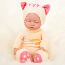 Load image into Gallery viewer, 35CM Lifelike Plush Stuffed Newborn Baby Doll