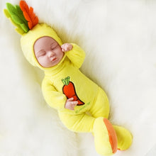 Load image into Gallery viewer, 35CM Lifelike Plush Stuffed Newborn Baby Doll