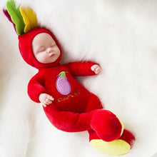 Load image into Gallery viewer, 35CM Lifelike Plush Stuffed Newborn Baby Doll