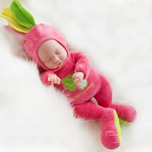 Load image into Gallery viewer, 35CM Lifelike Plush Stuffed Newborn Baby Doll