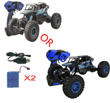 Load image into Gallery viewer, Rc Car 4WD Climbing Rock Rally 4x4 Double Motors Bigfoot Car Remote Control