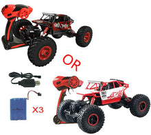 Load image into Gallery viewer, Rc Car 4WD Climbing Rock Rally 4x4 Double Motors Bigfoot Car Remote Control