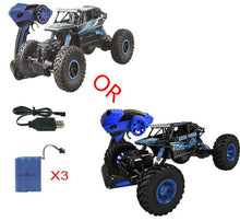 Load image into Gallery viewer, Rc Car 4WD Climbing Rock Rally 4x4 Double Motors Bigfoot Car Remote Control