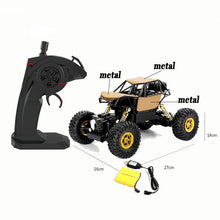 Load image into Gallery viewer, Rc Car 4WD Climbing Rock Rally 4x4 Double Motors Bigfoot Car Remote Control