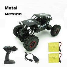 Load image into Gallery viewer, Rc Car 4WD Climbing Rock Rally 4x4 Double Motors Bigfoot Car Remote Control