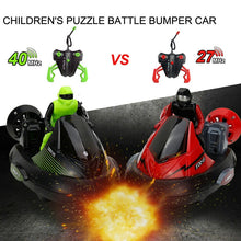 Load image into Gallery viewer, High Speed Set of 2 Stunt Remote Control RC Battle Bumper Cars with Drivers