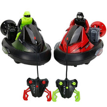 Load image into Gallery viewer, High Speed Set of 2 Stunt Remote Control RC Battle Bumper Cars with Drivers