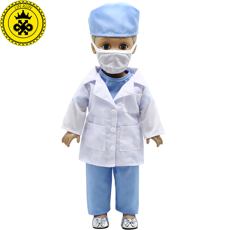 American Girl Doll Doctor Nurses Clothing Suit for 18 inch American Girl Doll Accessories