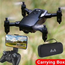 Load image into Gallery viewer, One Key Return High Hold Headless Mode Selfie Professional Helicopter Long battery life Foldable FPV wifi drone with HD camera