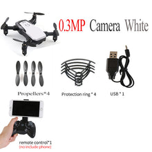 Load image into Gallery viewer, One Key Return High Hold Headless Mode Selfie Professional Helicopter Long battery life Foldable FPV wifi drone with HD camera