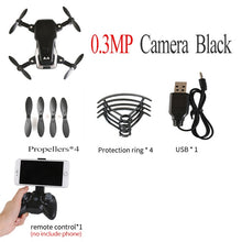 Load image into Gallery viewer, One Key Return High Hold Headless Mode Selfie Professional Helicopter Long battery life Foldable FPV wifi drone with HD camera