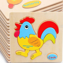 Load image into Gallery viewer, Montessori  Children Early Educational Learning Puzzle Wooden Toys