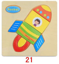 Load image into Gallery viewer, Montessori  Children Early Educational Learning Puzzle Wooden Toys