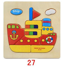 Load image into Gallery viewer, Montessori  Children Early Educational Learning Puzzle Wooden Toys