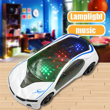 Load image into Gallery viewer, 3D Supercar Style- Electric Toy With Wheel Lights&amp;Music