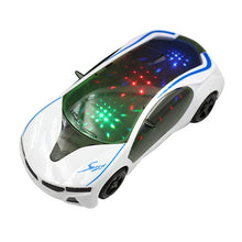 Load image into Gallery viewer, 3D Supercar Style- Electric Toy With Wheel Lights&amp;Music