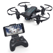 Load image into Gallery viewer, RC Drone with 720P HD Camera X01HW Mini Foldable WIFI FPV Real-time High Range RC Helicopter quadcopter for Beginner