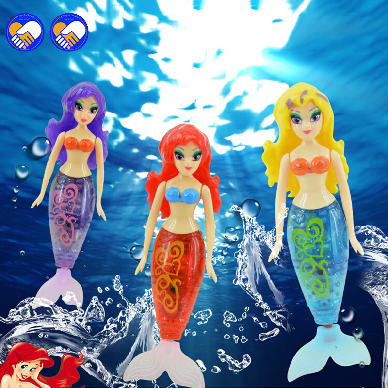 Robot Mermaid Fishtail Swimming Dolls