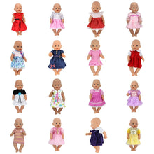 Load image into Gallery viewer, Doll Dress Fit For 43cm Baby Born Zapf Doll and 17inch Doll Accessories