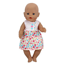 Load image into Gallery viewer, Doll Dress Fit For 43cm Baby Born Zapf Doll and 17inch Doll Accessories