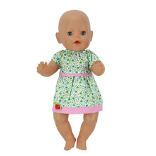 Load image into Gallery viewer, Doll Dress Fit For 43cm Baby Born Zapf Doll and 17inch Doll Accessories