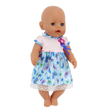 Load image into Gallery viewer, Doll Dress Fit For 43cm Baby Born Zapf Doll and 17inch Doll Accessories