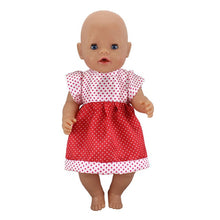 Load image into Gallery viewer, Doll Dress Fit For 43cm Baby Born Zapf Doll and 17inch Doll Accessories