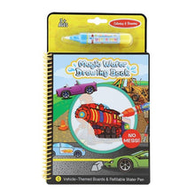 Load image into Gallery viewer, Magic Water Drawing &amp; Coloring Book Doodle with Magic Pen