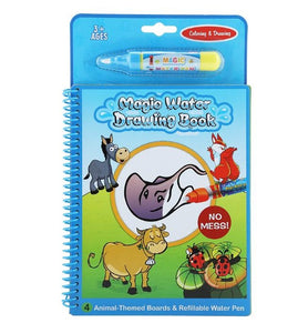 Magic Water Drawing & Coloring Book Doodle with Magic Pen