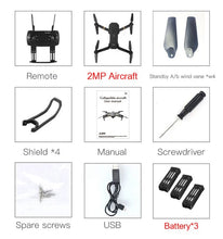 Load image into Gallery viewer, E58 WIFI FPV With Wide Angle HD Camera High Hold Mode Foldable Arm RC Quadcopter Drone RTF