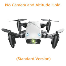 Load image into Gallery viewer, S9HW Mini Drone With Camera HD S9 No Camera Foldable RC Quadcopter Altitude Hold WiFi FPV Micro Pocket Drone