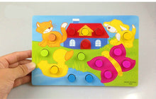 Load image into Gallery viewer, Wooden Color Cognition Board Montessori Educational