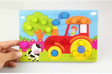 Load image into Gallery viewer, Wooden Color Cognition Board Montessori Educational