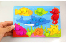 Load image into Gallery viewer, Wooden Color Cognition Board Montessori Educational