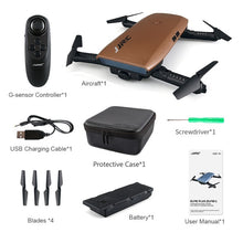 Load image into Gallery viewer, H47 ELFIE Plus FPV with HD Camera Upgraded Foldable Arm WIFI 6-Axis RC Drone Quadcopter Helicopter