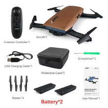 Load image into Gallery viewer, H47 ELFIE Plus FPV with HD Camera Upgraded Foldable Arm WIFI 6-Axis RC Drone Quadcopter Helicopter