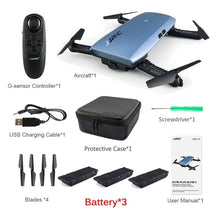 Load image into Gallery viewer, H47 ELFIE Plus FPV with HD Camera Upgraded Foldable Arm WIFI 6-Axis RC Drone Quadcopter Helicopter