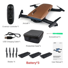 Load image into Gallery viewer, H47 ELFIE Plus FPV with HD Camera Upgraded Foldable Arm WIFI 6-Axis RC Drone Quadcopter Helicopter