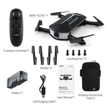 Load image into Gallery viewer, H37 Mini Baby Elfie Selfie 720P WIFI FPV With Altitude Hold Headless Mode Foldable RC Drone Quadcopter RTF