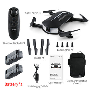 H37 Mini Baby Elfie Selfie 720P WIFI FPV With Altitude Hold Headless Mode Foldable RC Drone Quadcopter RTF