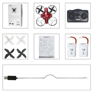 Headless Mode Mini Drone with 2.4 G RC Quadcopter remote control aircraft Drone Toy For Kids